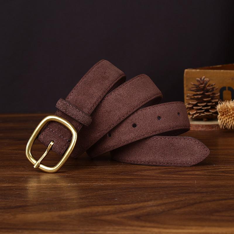 Ретро Модный Тренд Высокое Качество Замшевый Пояс Женский С Костюмным Пальто Универсальный Меховой Пояс Звезды Интернета Женский 100cm