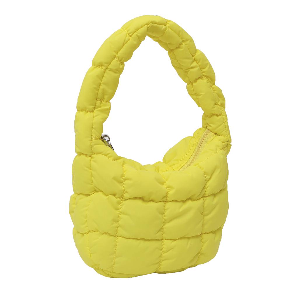 Quilted Padded Crossbody Bag for Women Pleated Bubbles Cloud Shoulder Bags Large Tote Bucket Designer Bag Ruched Handbags 2025