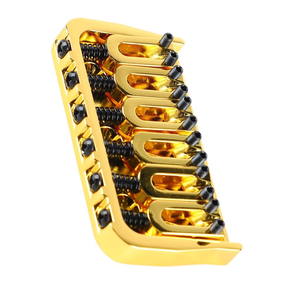 For 6 String Guitar Fixed Bridge Metal Material Professional Guitar Bridge Electric Guitar