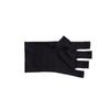 Schwarze UV-Schutz-Fingerlose Handschuhe für Nail Art - Waschbarer Sonnenschutz