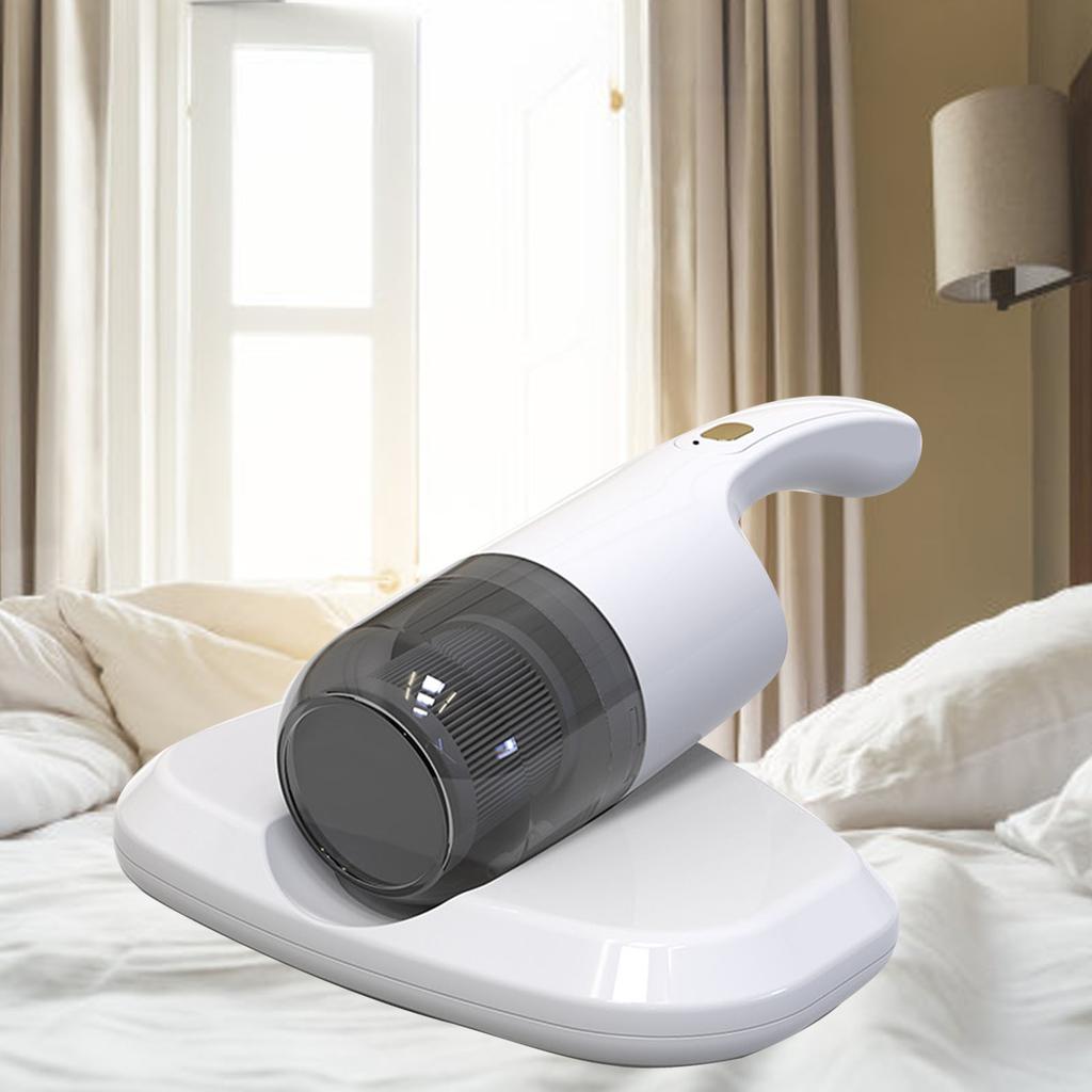 Bed Vacuum Cleaner Machine 350W Strong Suction Efficient Cordless Handheld Mattress Vacuum Cleaner for Bed Sheet Pillow Couch