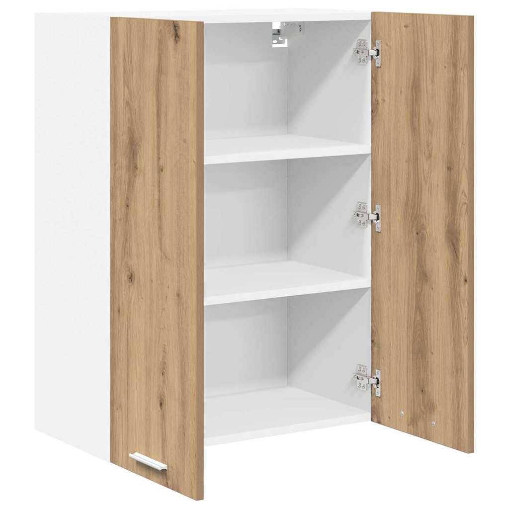 Artisan Oak Wall Cabinet 60 x 31 x 80 cm Engineered Wood