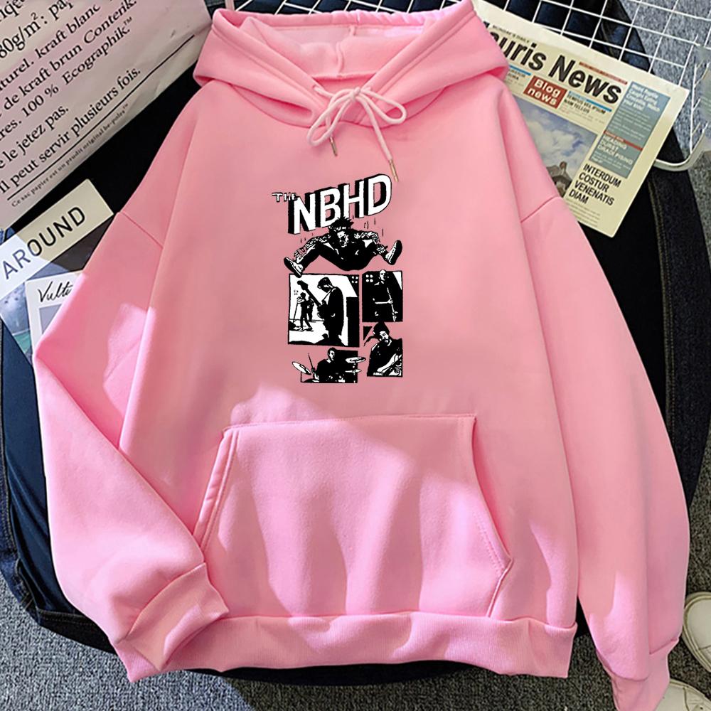 Arctic Monkeys The NBHD Neighborhood Hoodie Funny Cartoon Graphic Sweatshirts for Mens Couple Hoody Moletom