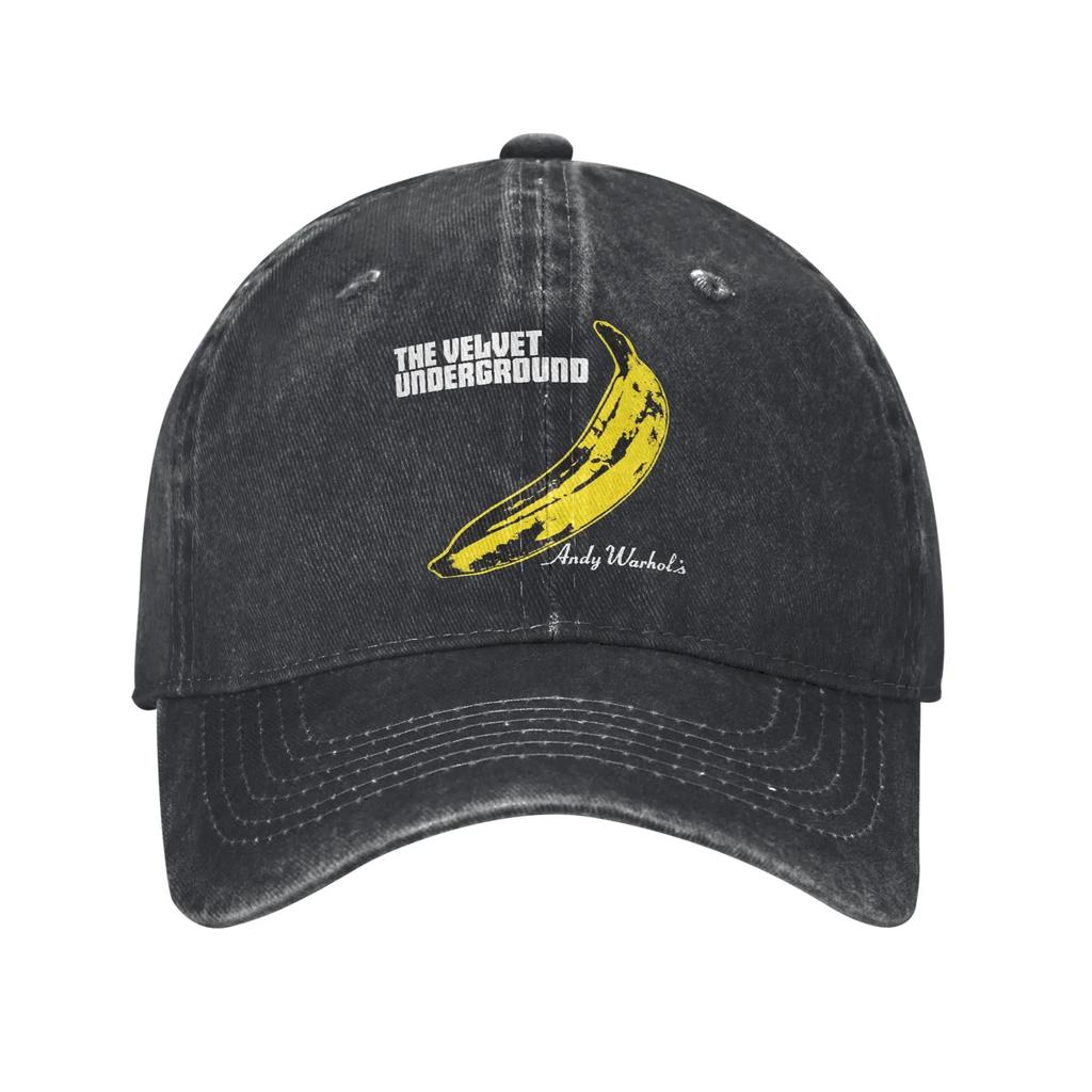The Velvet Underground Run Run Run Baseball Caps Classic Distressed Washed Band Headwear Outdoor All Seasons Adjustable Hats
