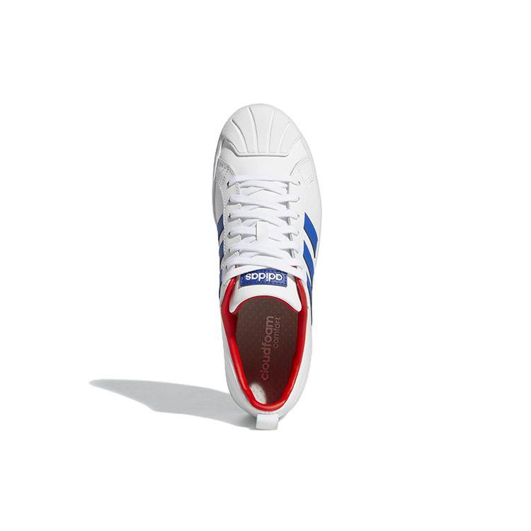 adidas Neo Streetcheck Pohodlné Odolné Nízké Skateboardové Boty Pánské Tenisky Bílá Modrá GY1913