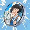 Anime Dynamické Elektronické Odznáček Displej Špendlík 1,7palcový Dotykový Displej Anime E-Odznáček Pro Herní Příslušenství Pro Otaku Fanoušky Přátele