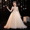 Children’s Puffy Tulle Flower Girl Princess Dress for Evening & Piano Performance