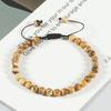 Multiple Style 6Mm Natural Tiger Eyes Lava Rock Protection Handmade Bracelet Men'S Gift