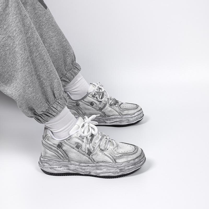 Global New Invisible Heightening Shoes ZHQ-ZL8930 Spring Fashion Versatile Trendy Men's Shoes Soft Sole Platform White Shoes