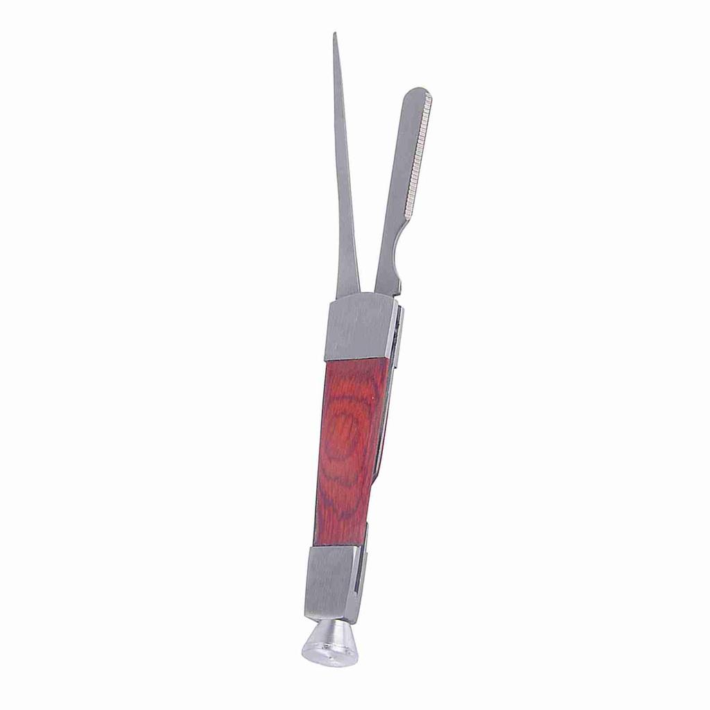 Pipe Clning Tool, Rosewood Stainless Steel Pipe for Maintenance, Compact Lightweight Clning Rmers, Scraper Nozzle Clner for Regular Care