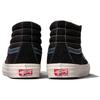 Vans Sk8-Hi LX Suede Canvas 'Black Dress Blue' (Unisex) Black / Dress Blue Skateboard Shoes VN0A45JLVQP
