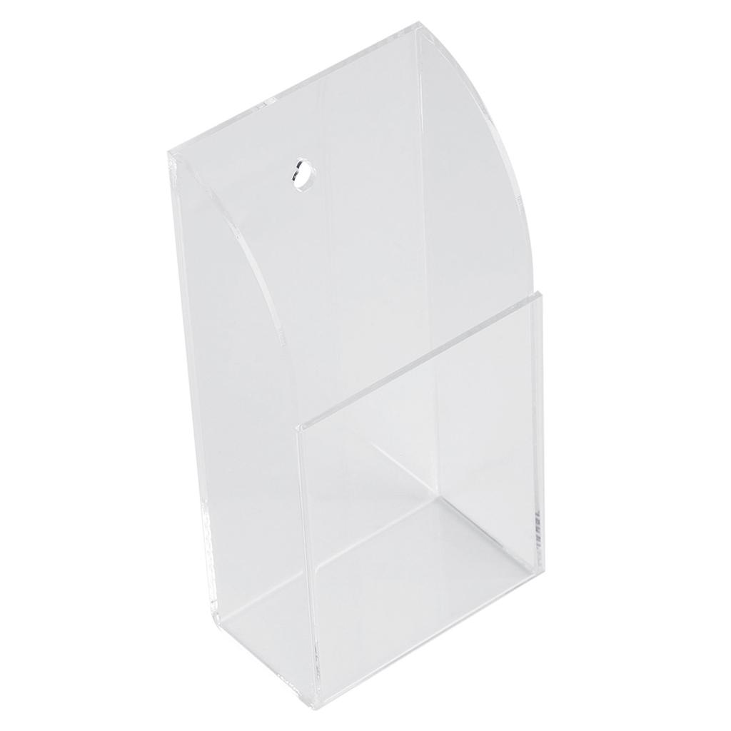 Acrylic Air Conditioner Remote Control Holder Case Storage Box Wall Mount