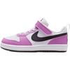 Court Borough Comfortable Versatile Low-Top Sneakers Kids Sneakers Pink White DV5457-136