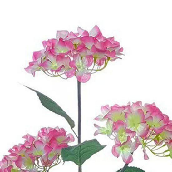 Fairy Hydrangea Lights, Solar Garden Stake Lights, Waterproof LED Flower Light, Colorful Outdoor Hydrangea Lamp for for Patio Lawn Pathway Decor