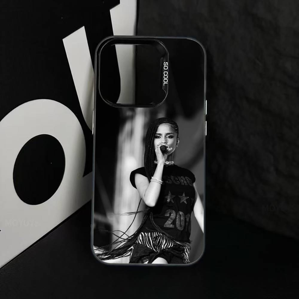 A-Afrobeats S-Style Phone Case For iPhone 17,16,15,14,13,12,11 Plus,Pro Max,XS,Colorful Silver Phone Case Funda Cover