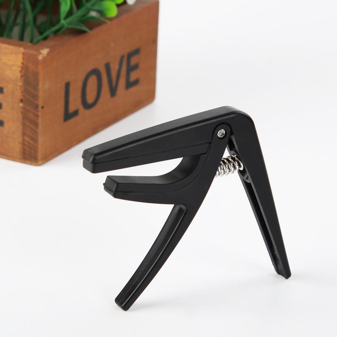 Eujgoov Ukulele Capo, Plastic Mini Size 4 String Guitar Capo Pitch Adjustment Tool()並行輸入 Ukulele Tuner Capo Clamp Quick Clip Plastic Guitar Musical Instrument  Accessory