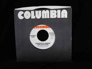 

7inch Record CHISHOLM & SPENCE - Your Last Letter 111191 Columbia 1980 US Rock Used