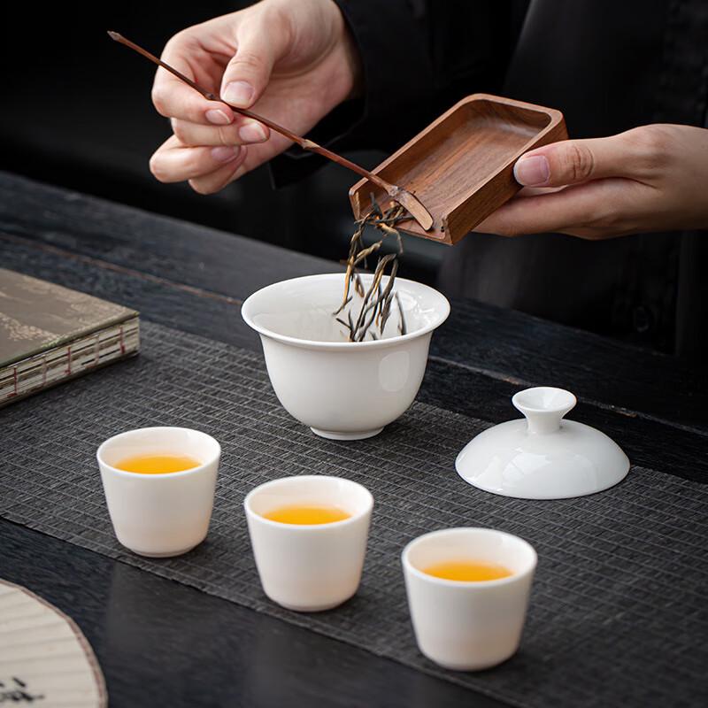 Shangqi Portable Outdoor Ceramic Travel Tea Set