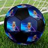 1PC Villarreal football size 5 soccer ball PrahaIndoor Soccer Ball Colorful All Ages Machine Stitched PVC Competition Ready Durable High-Bounce
