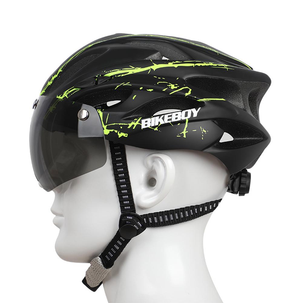 Fahrradhelm Fr Erwachsene  Herren & Damen, Mountainbike MTB Mit Visier,  Rennrad & Trail, Sicherheitshelm Fahrrad Helm Visier