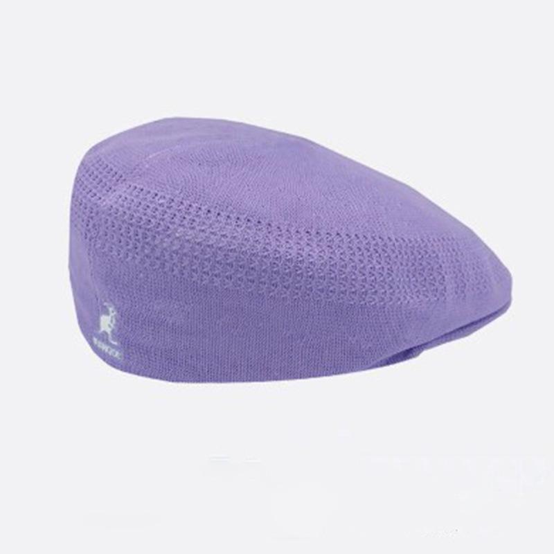 Kangol Retro Kangaroo Beret: Summer Mesh Painter Hat for Men & Women