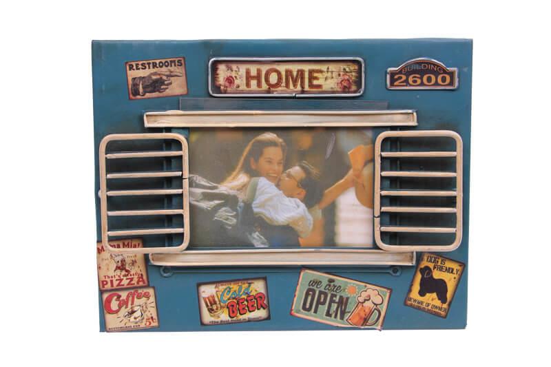 

Decorative Metal Frame Shutter Themed