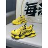 Summer New Low-top Mesh Breathable and Comfortable Casual Soft-soled Lace-up Dad Shoes Tt