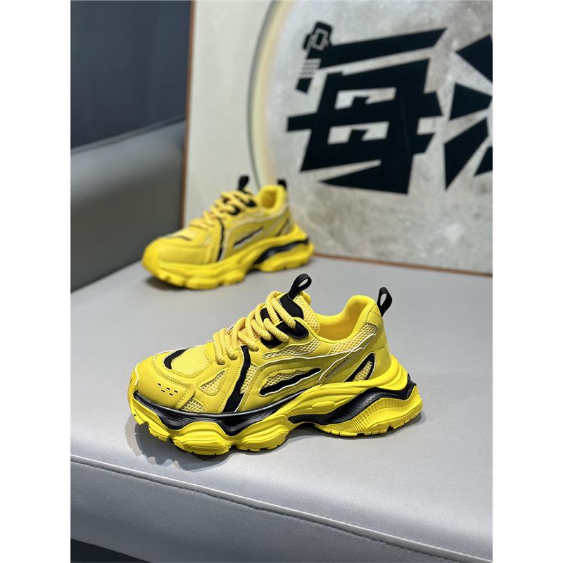 Summer New Low-top Mesh Breathable and Comfortable Casual Soft-soled Lace-up Dad Shoes Tt