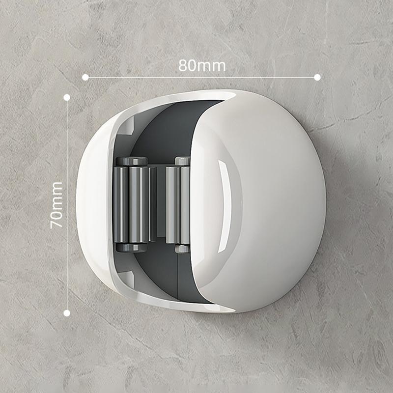 

Крючки для роликовых швабр Самоклеящаяся настенная вешалка для швабры и метлы Полка-органайзер Чистящие средства Инструменты для хранения щеток для ванной белый