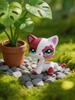 Pet Shop # 2291, lps toys, Shorthair cat, gift for girl (With packaging bag)