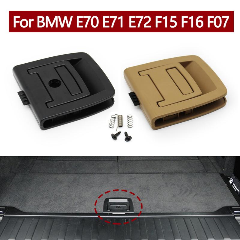 Car Rear Trunk Mat Handle Boot Floor Carpet Handle Luggage Compartment Handle For BMW X5 X6 E70 E71 E72 F15 F16 F07 51479120283