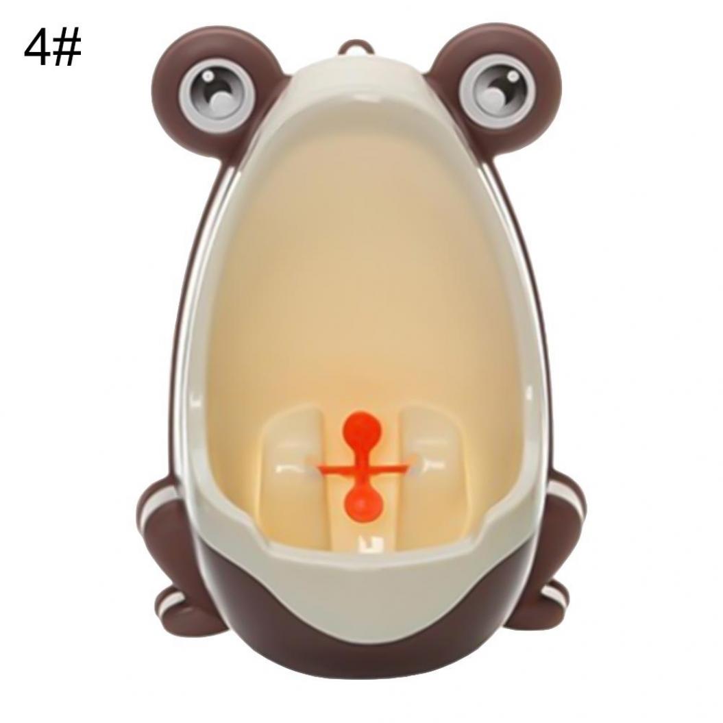 

Мультяшная лягушка ванная комната дети малыши горшок туалет приучение к туалету пи тренажер мальчики писсуар ADM кофейный