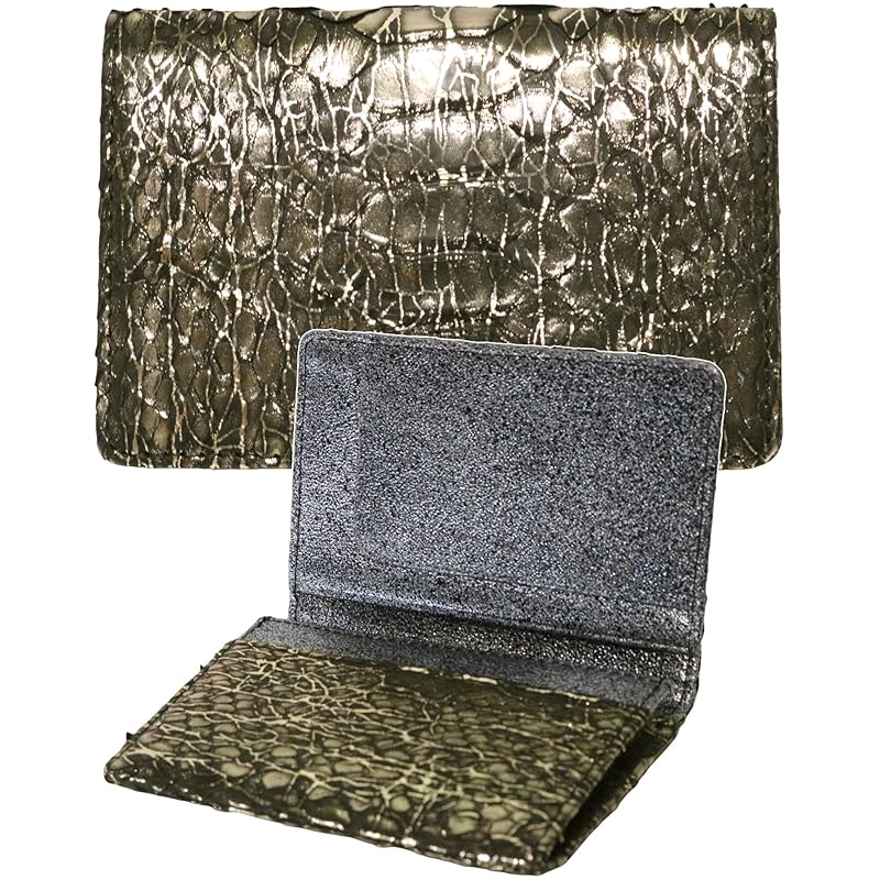 

[Berkut] gold metallic business card holder men s ladies diamond python python snakeskin snakeskin snake skin snakeskin snake skin snakeskin brand