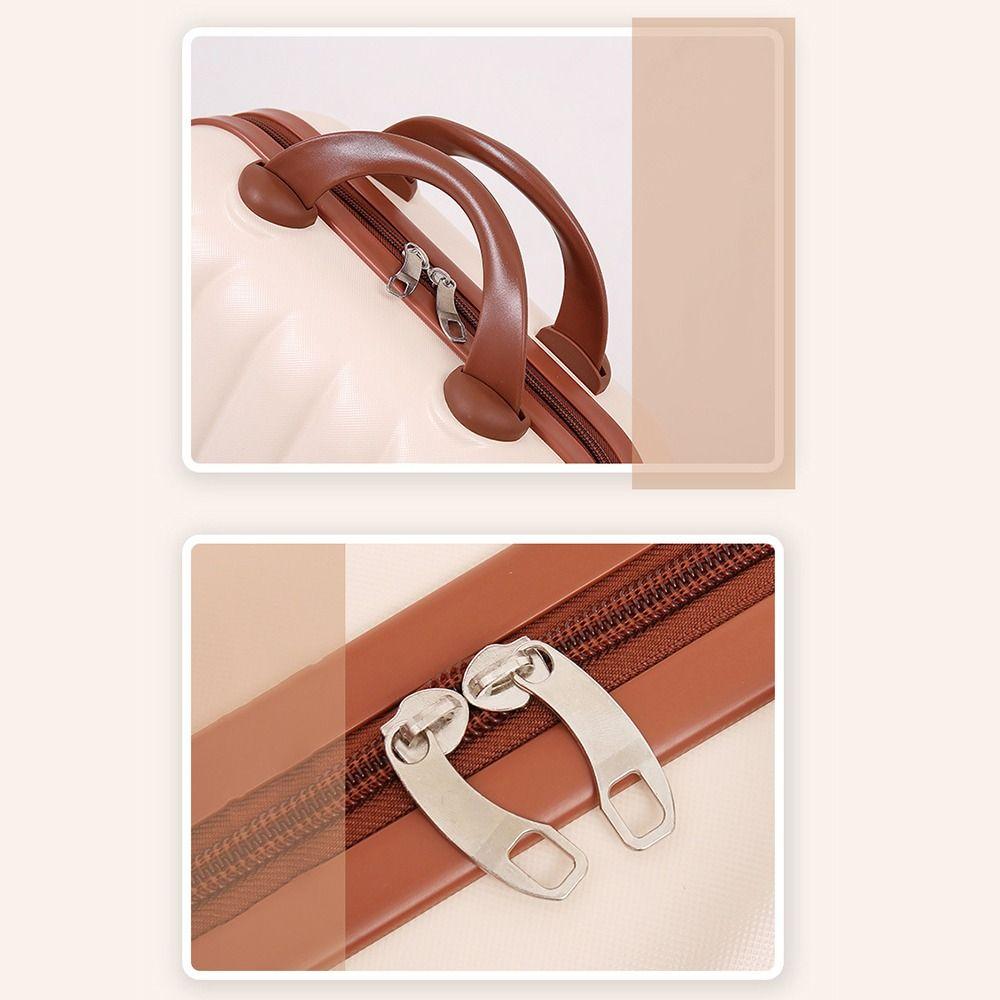 Suitcase Candy Color Suitcase Storage Toiletry Box 14-inch Cosmetic Cases  Outdoor