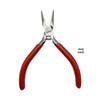 Toothless Spring Pliers for Jewelry Making - Red Handle, 130mm, Suitable for Gold, Silver, and Copper Wire Winding.