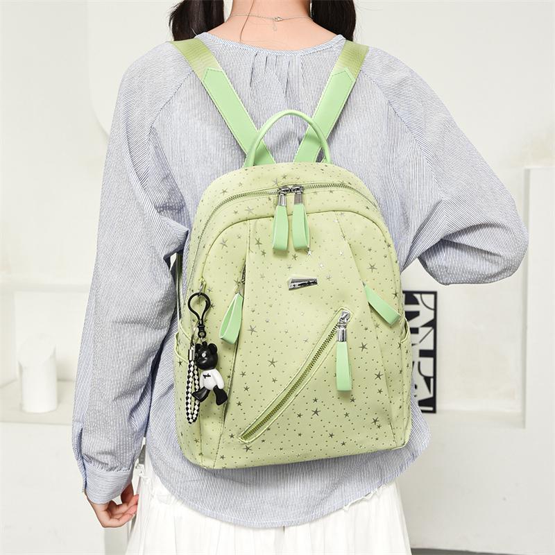 Star Backpack Women's Lightweight Oxford Backpack Student Schoolbag
