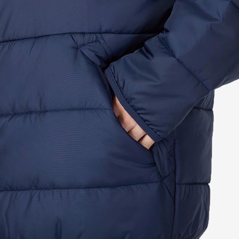 Nike Casual Windproof Warm Hooded Solid Color Cotton Jacket Men Jacket Blue DJ6311-451