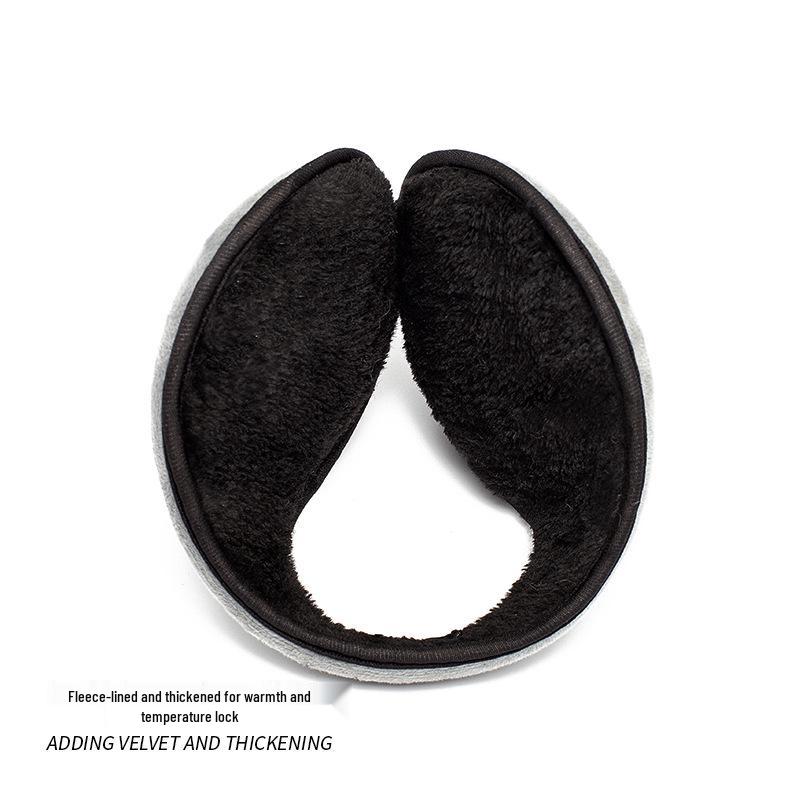 Unisex Velvet Winter Earmuffs: Cozy, Antifreeze Ear Warmers for Cold Weather Protection