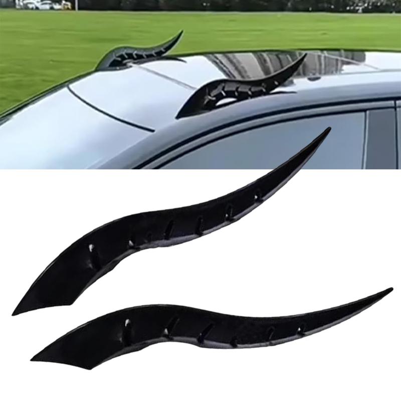 

Модификация Драконьего Рога на Крышу Автомобиля, Украшение Экстерьера Автомобиля, Универсальное Меха-Фэнтези Украшение на Крышу Автомобиля чёрный