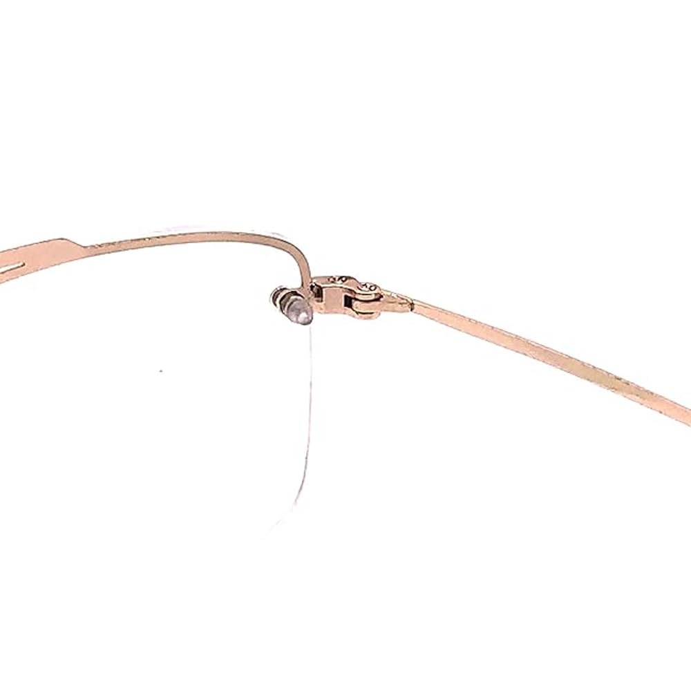 RSINC half rim frame/eyeglass/Spectacle, Optical, For Men And Women, Golden black 53-16-140 NS7053 (TTN -01) L2-Z6UN-9ULH