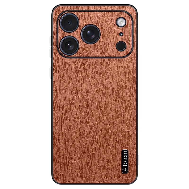 Luxury Tree Pattern Leather Skin Case For iPhone 17 Pro Max iPhone 16 15 14 13 Pro Max Hybrid TPU+PU Shockproof Matte Phone Cover Cases