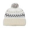Ladies' Geometric Diamond Knitted Hat, Big Head Circumference Knitted Hat