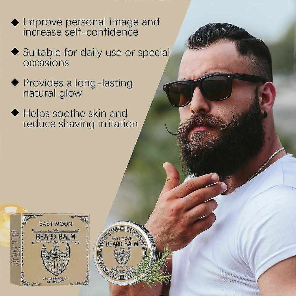 Cigar Beard Care Wax - Natural Beeswax