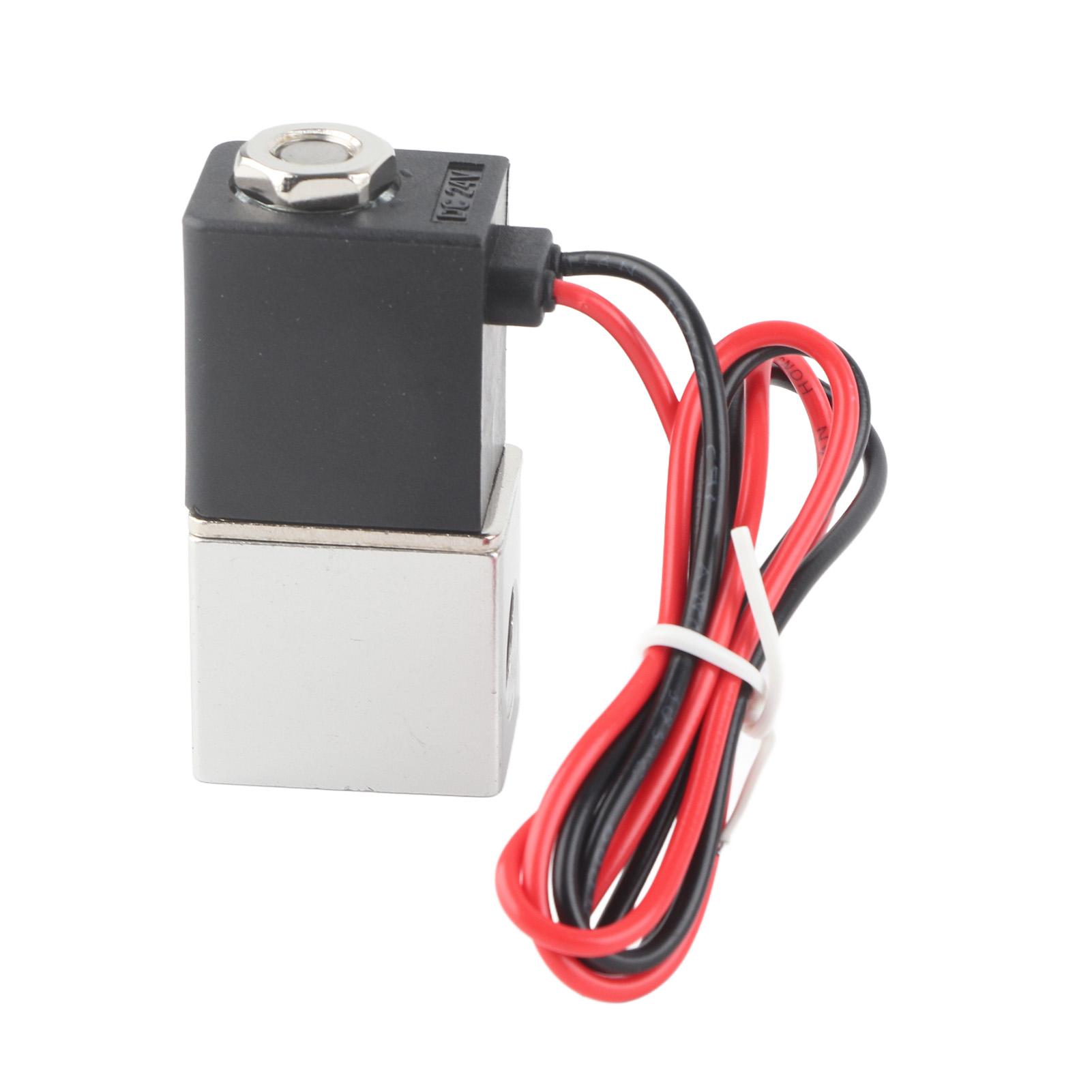 

24V DC Fast Response Electric Solenoid Valve 2 Position 2 Way Air Water OilG1 4