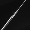 10Pcs/Set 304 Stainless Steel Cleaning Brushes Soft Hair Suction Glass Tube Brushes Tools Drinking Straws Bottle Cleaner Brush