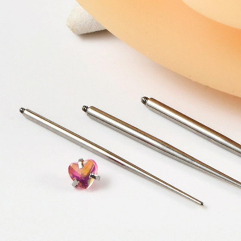 Body Jewelry Replacement Kit With Surgical Steel 16G 18G Applicators Piercing Equipment For Ear Nose Lip Piercings
