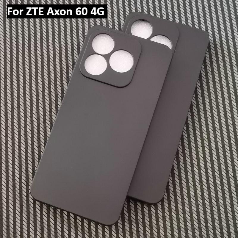 2PCS For ZTE Axon 70 60 50 40 Pro Lite Ultra 4G TPU Silicon Phone Case For zte axon70 axon50 40SE Shockproof Soft Back Cover Protective Shell