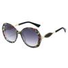 Large Round Frame Sunglasses For Women, Trendy Ins Rainbow Sunglasses, Fashionable Personalized Sunscreen Sunglasses