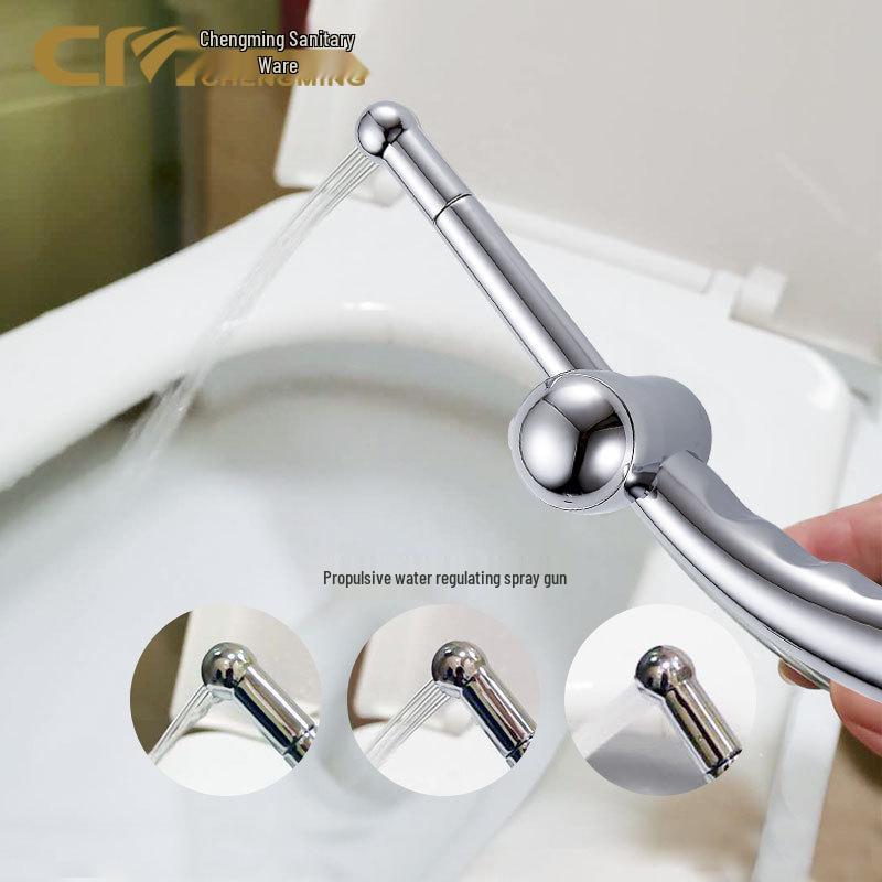 Seven-hole Nozzle Bidet Sprayer for Women: Wash and Hygiene Spray Gun