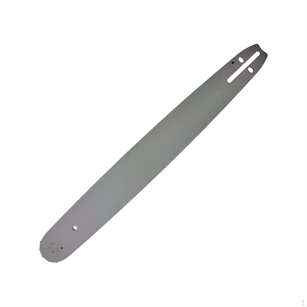 Chain Saw Guide Bar Replacement Metal Silver Professional High Accuracy Wear Resistant Repair Parts